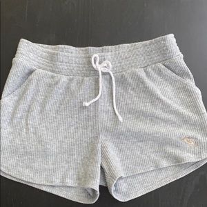 grey abercrombie kids shorts